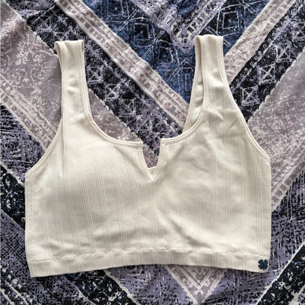 Lucky Brand Women’s V-Neck Athleisure Sports Bra Tank XL